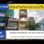 Cho thuê nhà mặt tiền Trương Vĩnh Ký q.Tân Phú 75m², 4TẦNG, 32Triệu - KHU DỊCH VỤ SẦM UẤT